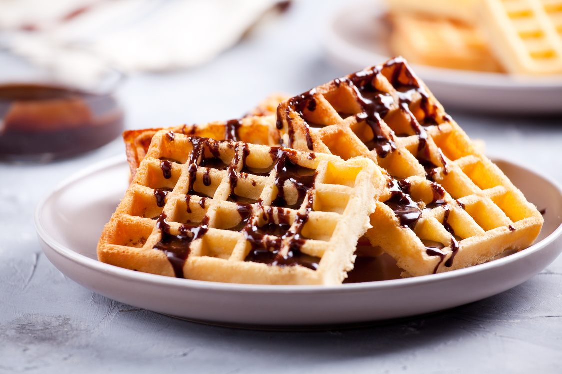 Waffles With Chocolate